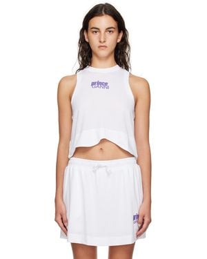 Ganni White Prince Edition Tank Top - Black