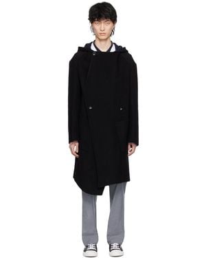 Vivienne Westwood Double-Breasted Reversible Coat - Black
