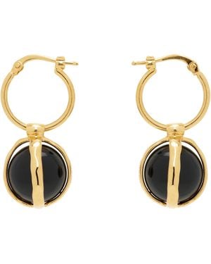Jil Sander 931 Earrings - Metallic