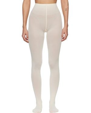 Swedish Stockings Off- Olivia Premium Tights - Natural
