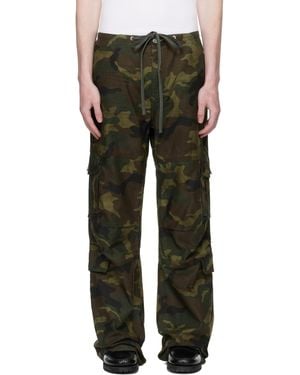 Cout de la Liberte Sam Printed Camo Cargo Pants - Black