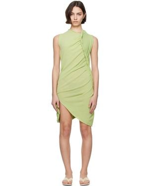 Issey Miyake Beanstalk Minidress - Black