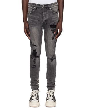 On sale ksubi hazlow angst black trashed jeans mens