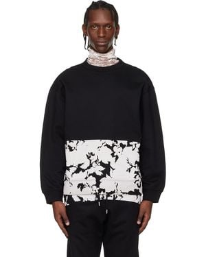 Dries Van Noten Printed Sweatshirt - Black