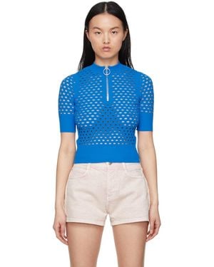 Stella McCartney ブルー ビスコース セーター