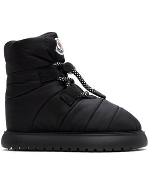 Moncler Gaia Pull Snow Boots - Black