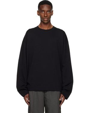 Dries Van Noten Long Sleeve T-Shirt - Black