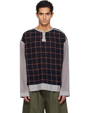 SC103 Pitch Henley - Black