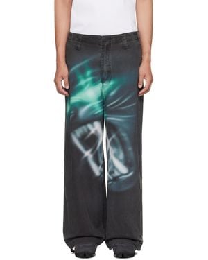 Gerrit Jacob Printed Jeans - Black
