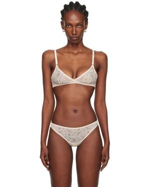 Yasmine Eslami Off- Louise Soft Bra - Multicolour