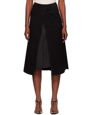 GIA STUDIOS Grace Midi Skirt - Black