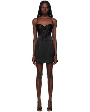Kim Shui Slip Minidress - Black