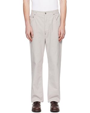 Dancer Five-Pocket Pants - White