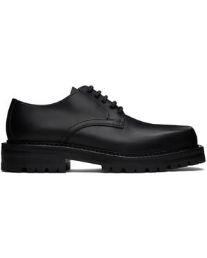 Dries Van Noten Leather Derbys - Black