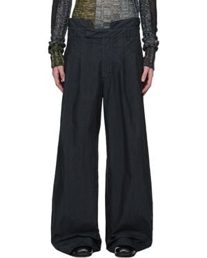 Eckhaus Latta Flight Trousers - Black