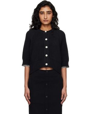 YMC Cardigan Kwai Noir