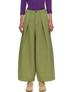 YMC Deadbeat Trousers - Green