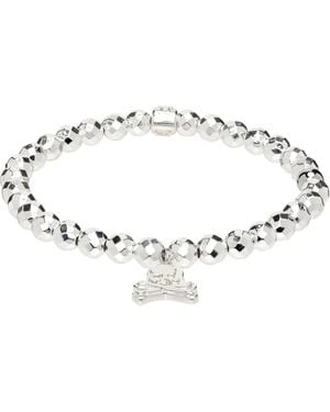 MASTERMIND WORLD Mw Plating On Hematite Bracelet - Black