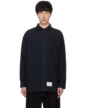 WTAPS Check Shirt - Black