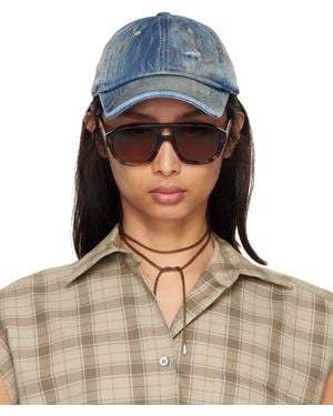 Acne Studios Carily Trafalgar Cap - Blue