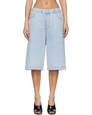 Entire studios Spar Denim Shorts - Blue