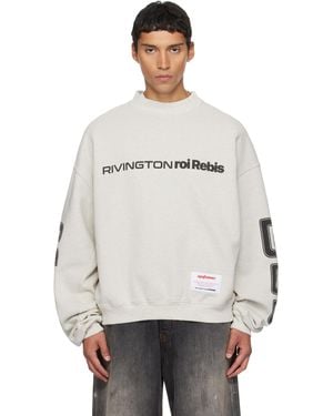 RIVINGTON roi Rebis Metanoia Uso Cva Sweatshirt - White