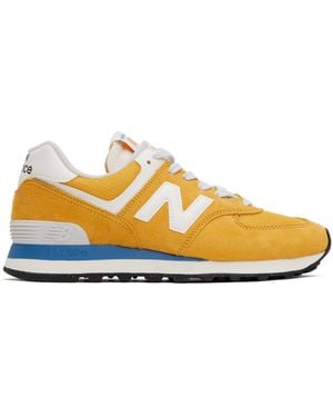 New Balance 574 Trainers - Yellow