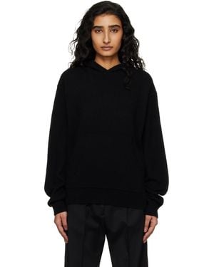 Acne Studios Cashmere Hoodie - Black