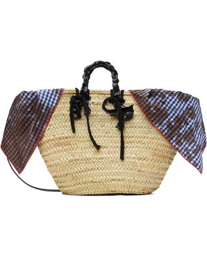 OTTOLINGER Grand Cabas De Style Panier - Noir