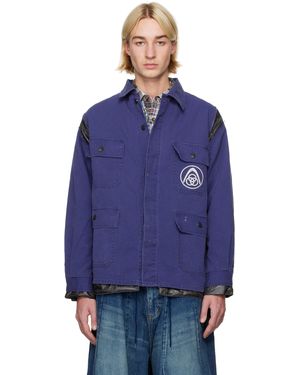 Needles Covered Jacket - Blue