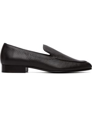 Studio Nicholson Elkann Leather Loafers - Black