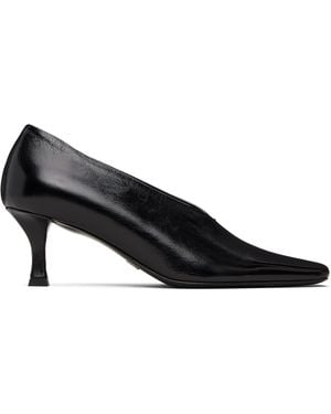 Proenza Schouler Trap Pump Heels - Black