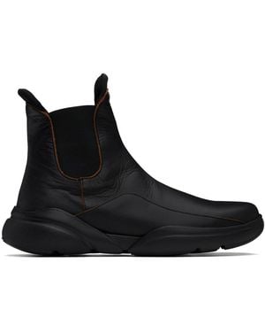 Eckhaus Latta Trainer Chelsea Boots - Black
