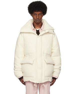 ジャケット・アウター ivory AURALEE Checked Moutain Parka 0 ivory AURALEE Checked Moutain Parka 0（Auralee Coats And