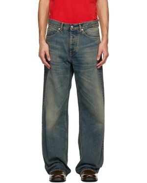 Hope Loose-Fit Criss Jeans - Blue