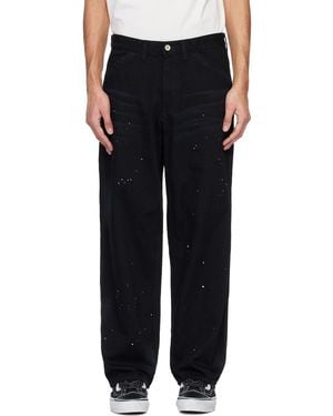 Neighborhood Washed Utility Jeans - Black