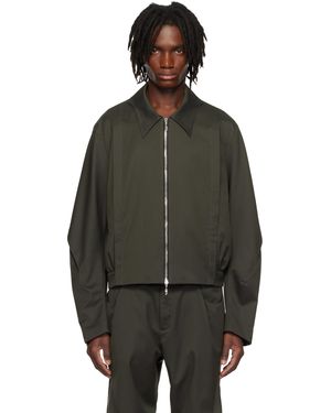 CMMAWEAR Blouson Batwing Kaki - Noir