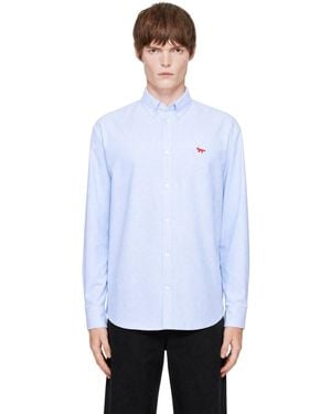 Maison Kitsuné Profile Fox Casual Shirt - White