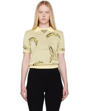 Jacquemus La Croisière 'The Marino' Polo - Natural