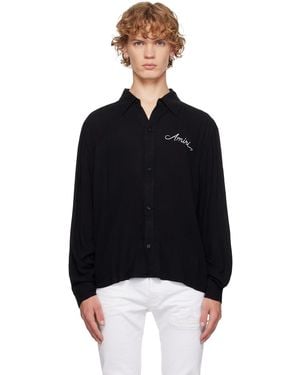 Amiri Ma Check Shirt - Black