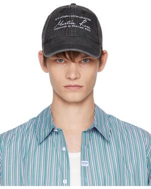 Martine Rose Signature Cap - Blue