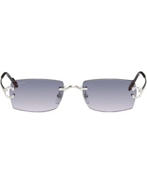 Cartier 'Classic C De Sunglasses - Gray