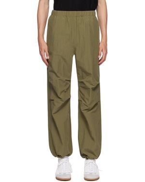 John Elliott カーキ Himalayan パラシュートパンツ - グリーン