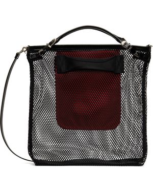 Toga Mesh Shoulder Bag - Black