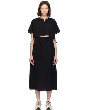 Snow Peak Breathable Quick Dry Midi Dress - Black