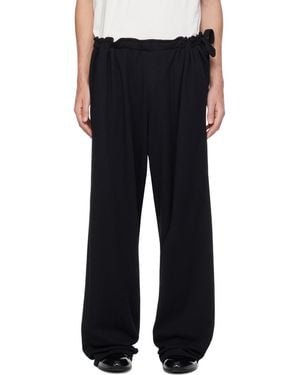 Kiko Kostadinov Oscar Wide Trousers - Black
