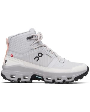 On Shoes Cloudrock Mid Waterproof Sneakers - Black