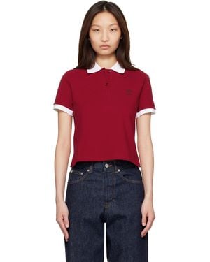 Versace Embroidered Cotton Piqué Polo