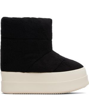 Rick Owens Concordians Mega Bumper Low Lunar Boots - Black