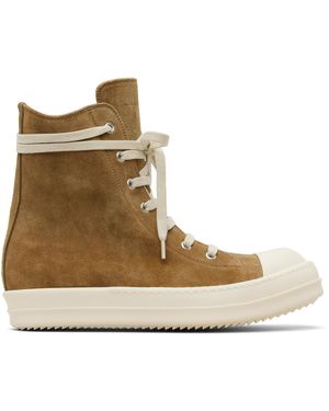 Rick Owens Temple Sneaks Trainers - Brown